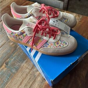 Adidas Samba OG J Blue Box